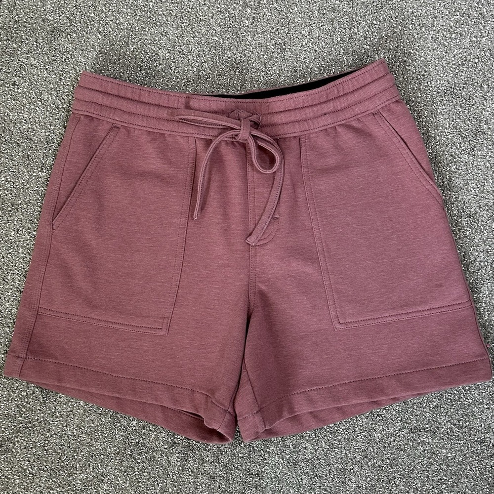 LEE High-Rise Relaxed Fit Heritage Plum Shorts  Women's Size 8